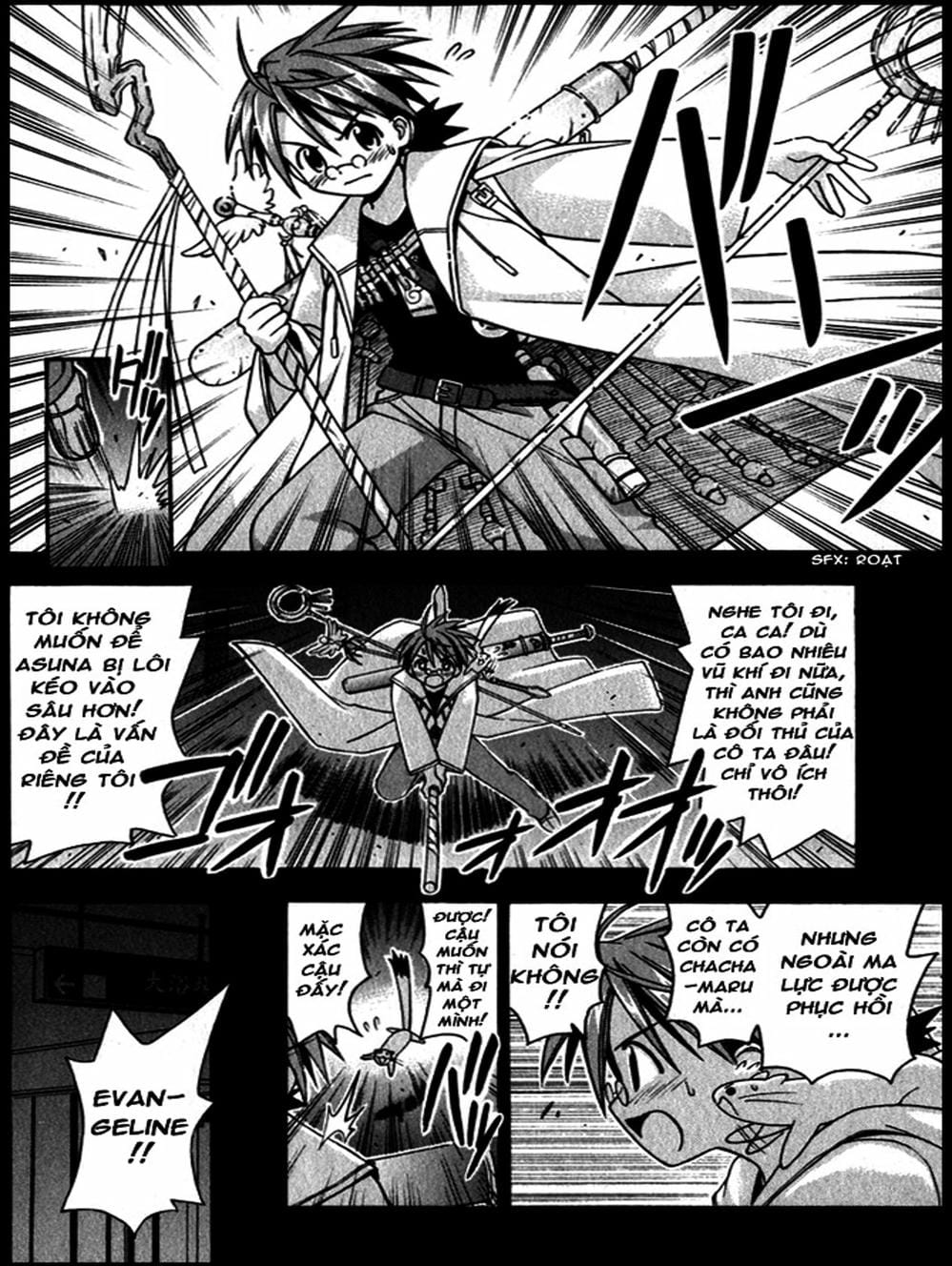 Truyện Tranh Pháp Sư Tí Hon Negima - Mahou Sensei Negima! trang 10