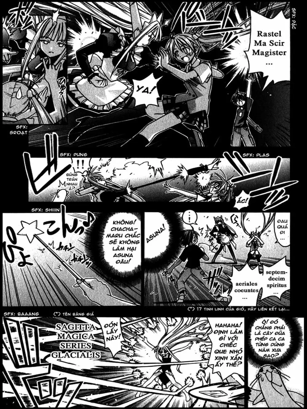 Truyện Tranh Pháp Sư Tí Hon Negima - Mahou Sensei Negima! trang 10