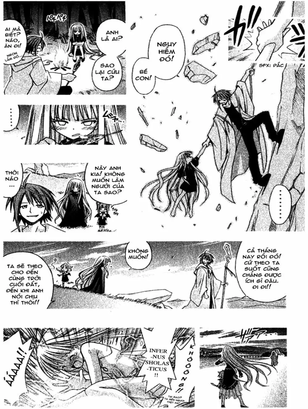 Truyện Tranh Pháp Sư Tí Hon Negima - Mahou Sensei Negima! trang 10