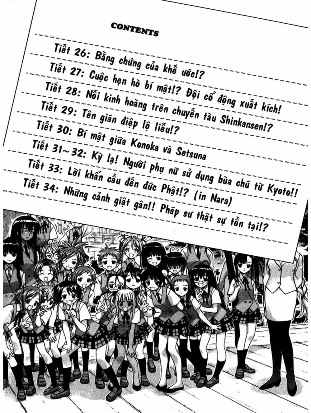 Truyện Tranh Pháp Sư Tí Hon Negima - Mahou Sensei Negima! trang 10