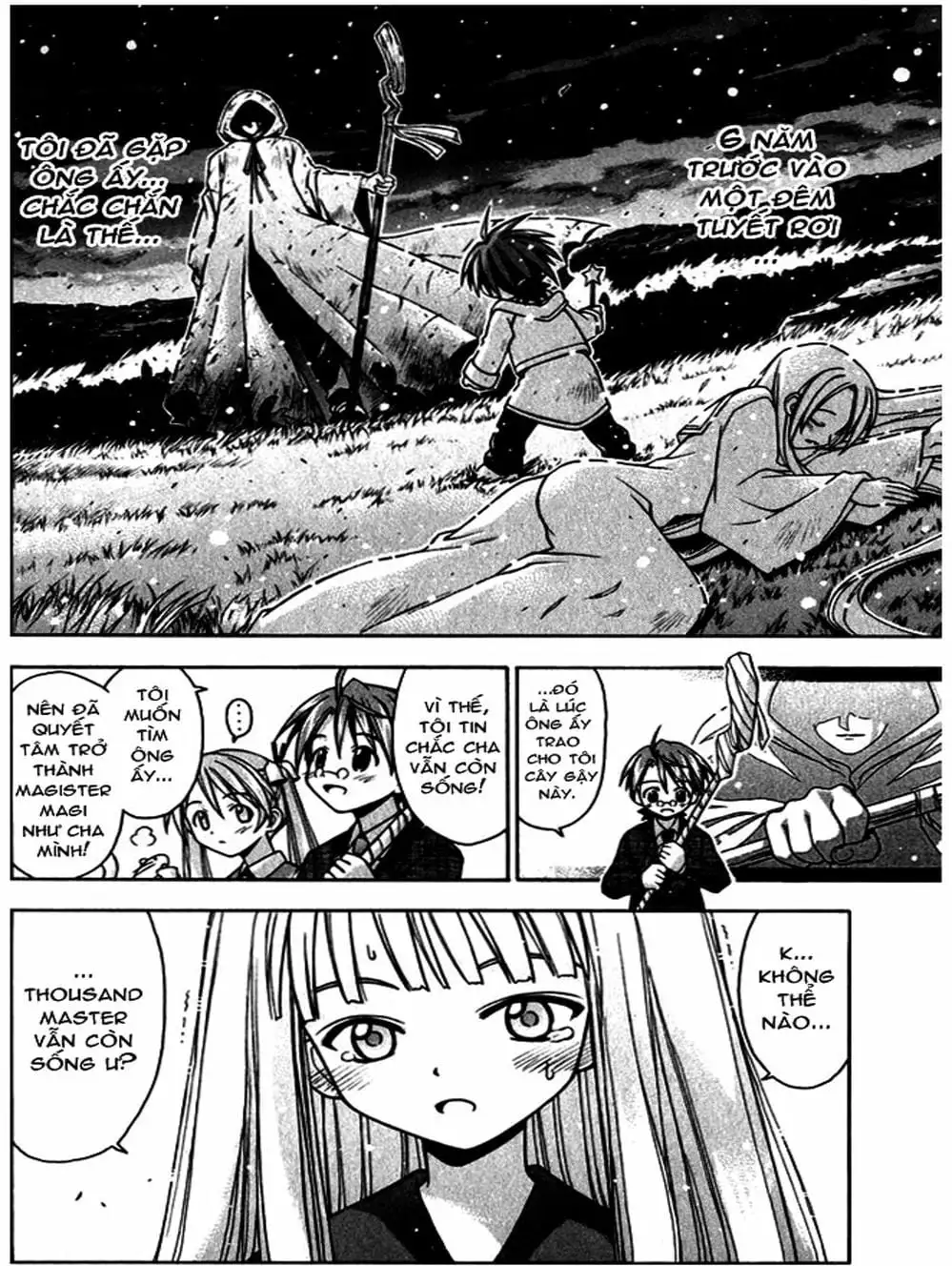 Truyện Tranh Pháp Sư Tí Hon Negima - Mahou Sensei Negima! trang 10