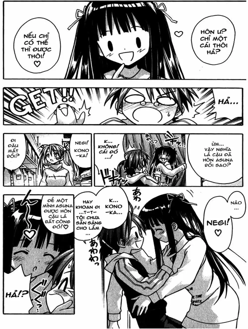 Truyện Tranh Pháp Sư Tí Hon Negima - Mahou Sensei Negima! trang 10