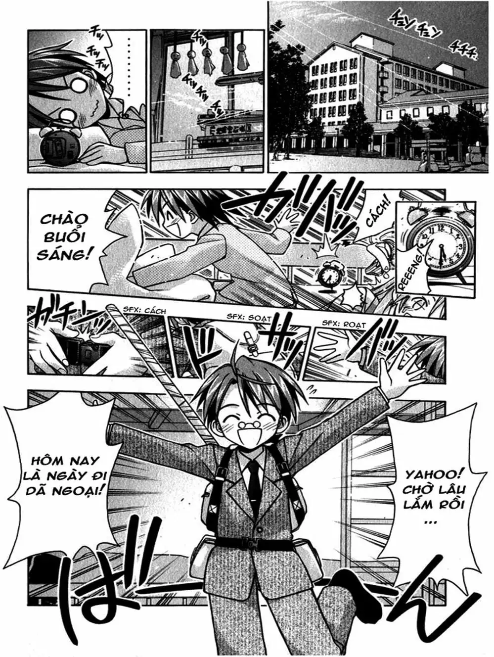 Truyện Tranh Pháp Sư Tí Hon Negima - Mahou Sensei Negima! trang 10