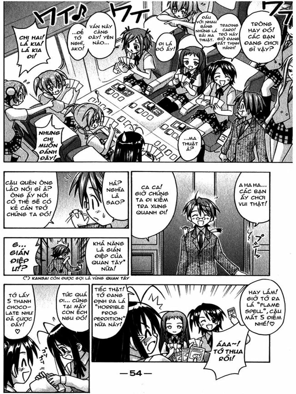 Truyện Tranh Pháp Sư Tí Hon Negima - Mahou Sensei Negima! trang 10