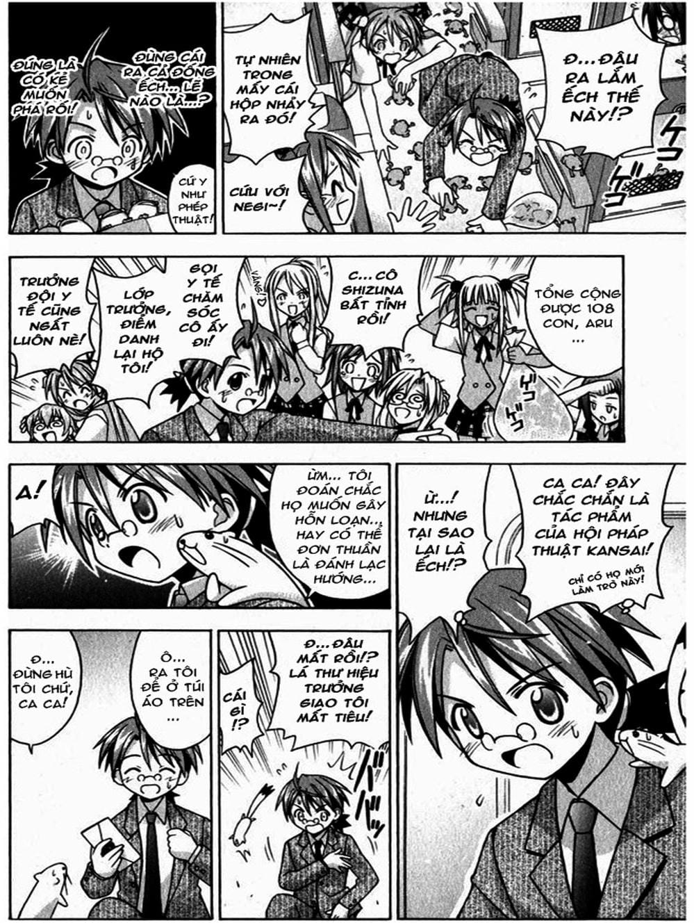 Truyện Tranh Pháp Sư Tí Hon Negima - Mahou Sensei Negima! trang 10