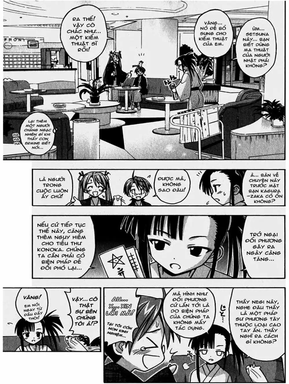 Truyện Tranh Pháp Sư Tí Hon Negima - Mahou Sensei Negima! trang 10