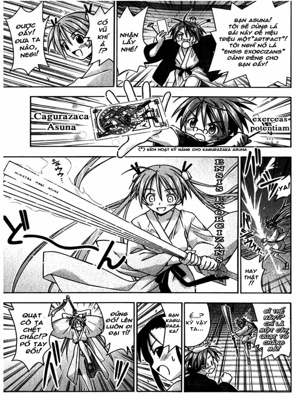 Truyện Tranh Pháp Sư Tí Hon Negima - Mahou Sensei Negima! trang 10