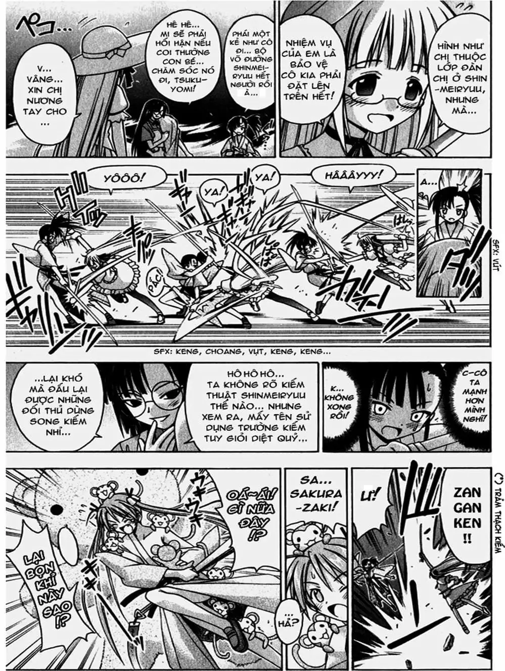 Truyện Tranh Pháp Sư Tí Hon Negima - Mahou Sensei Negima! trang 10