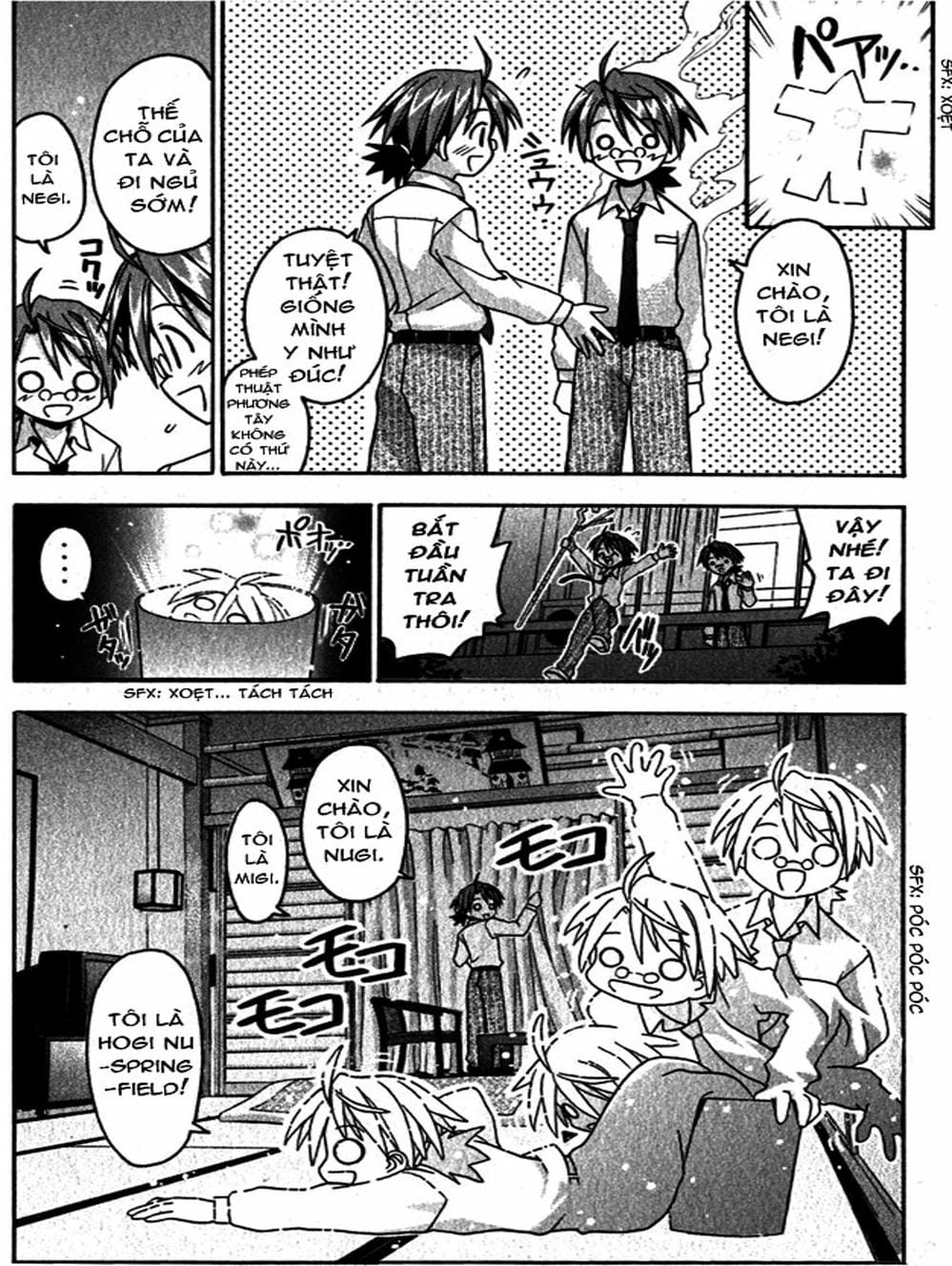 Truyện Tranh Pháp Sư Tí Hon Negima - Mahou Sensei Negima! trang 10