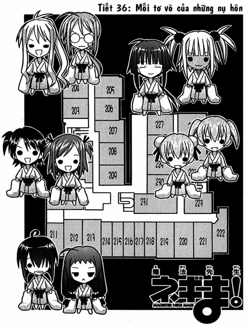 Truyện Tranh Pháp Sư Tí Hon Negima - Mahou Sensei Negima! trang 10