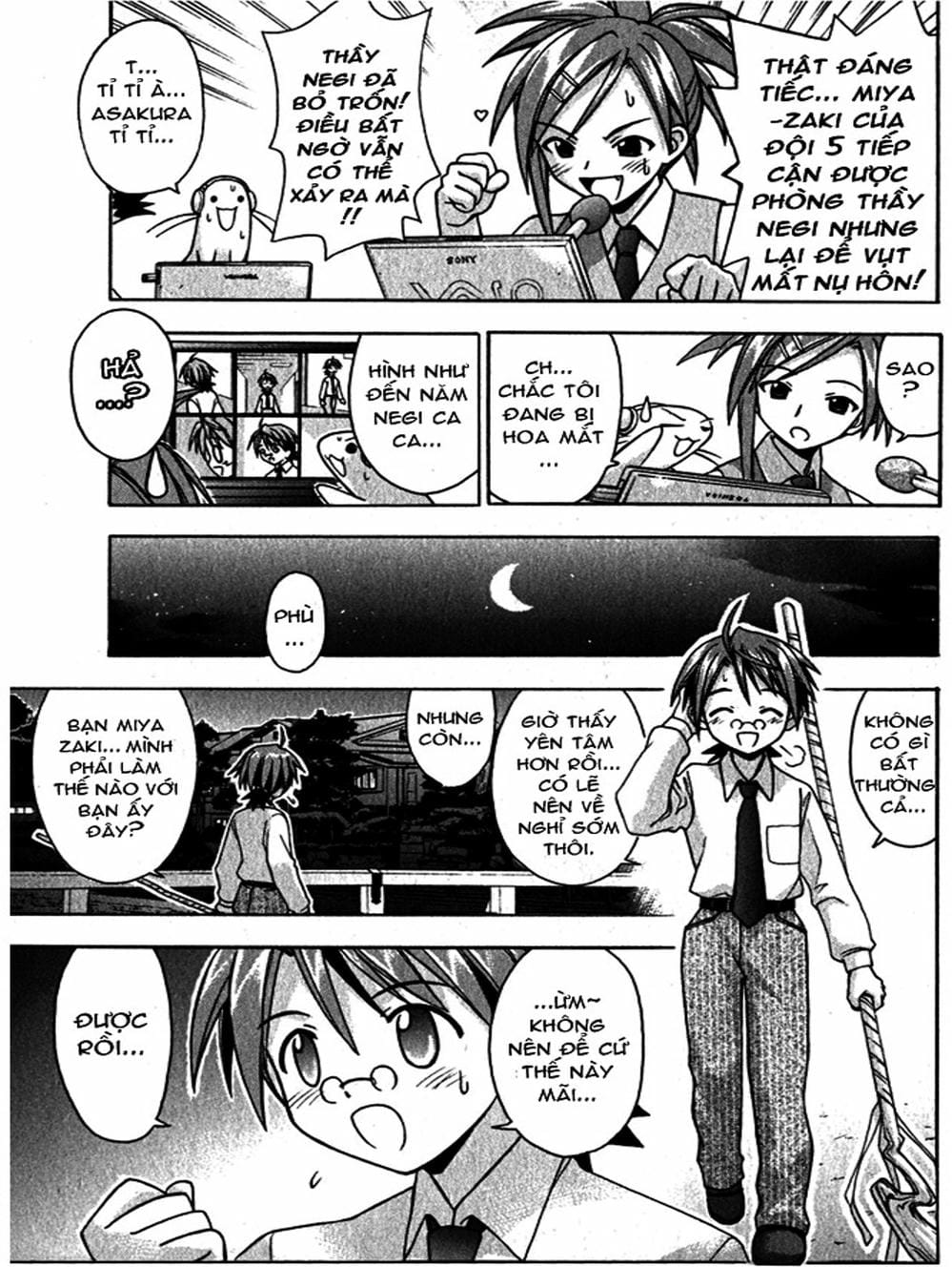 Truyện Tranh Pháp Sư Tí Hon Negima - Mahou Sensei Negima! trang 10