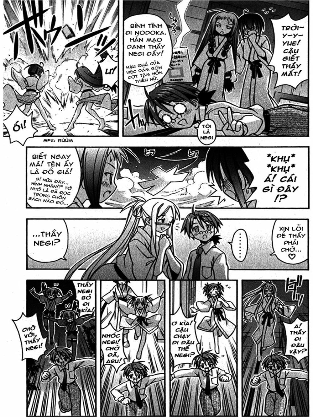 Truyện Tranh Pháp Sư Tí Hon Negima - Mahou Sensei Negima! trang 10