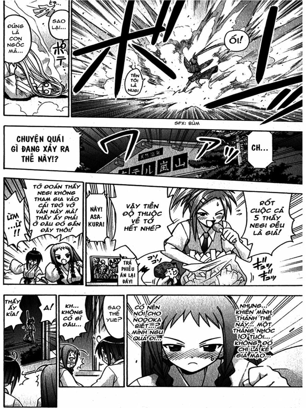 Truyện Tranh Pháp Sư Tí Hon Negima - Mahou Sensei Negima! trang 10