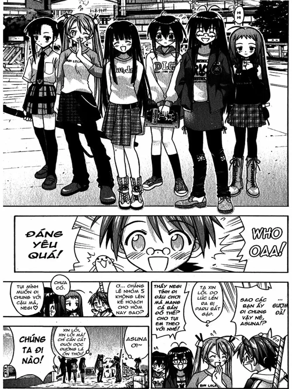 Truyện Tranh Pháp Sư Tí Hon Negima - Mahou Sensei Negima! trang 10