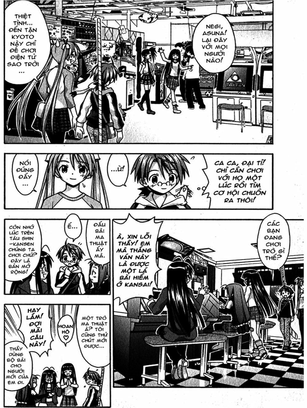 Truyện Tranh Pháp Sư Tí Hon Negima - Mahou Sensei Negima! trang 10