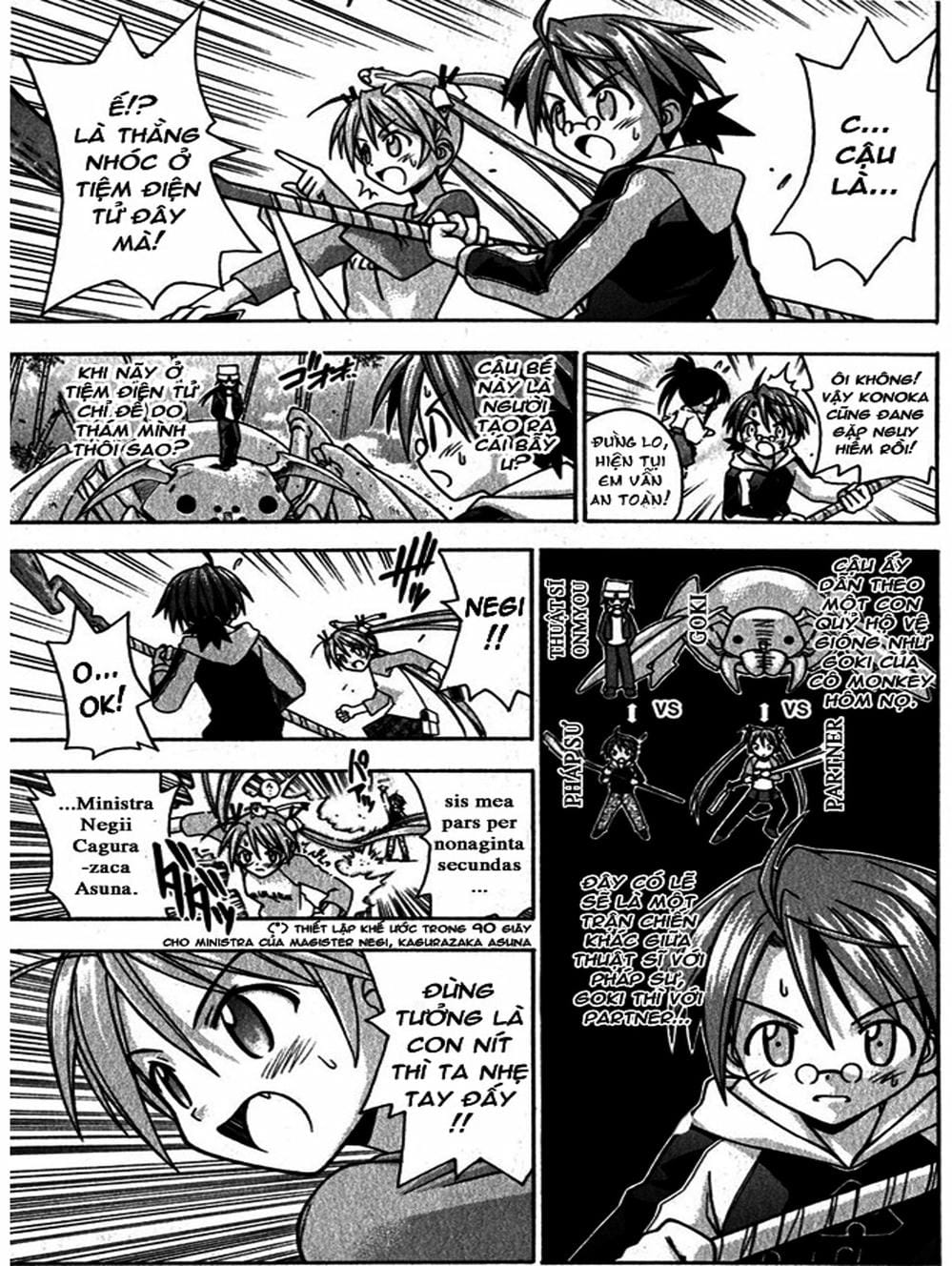 Truyện Tranh Pháp Sư Tí Hon Negima - Mahou Sensei Negima! trang 10