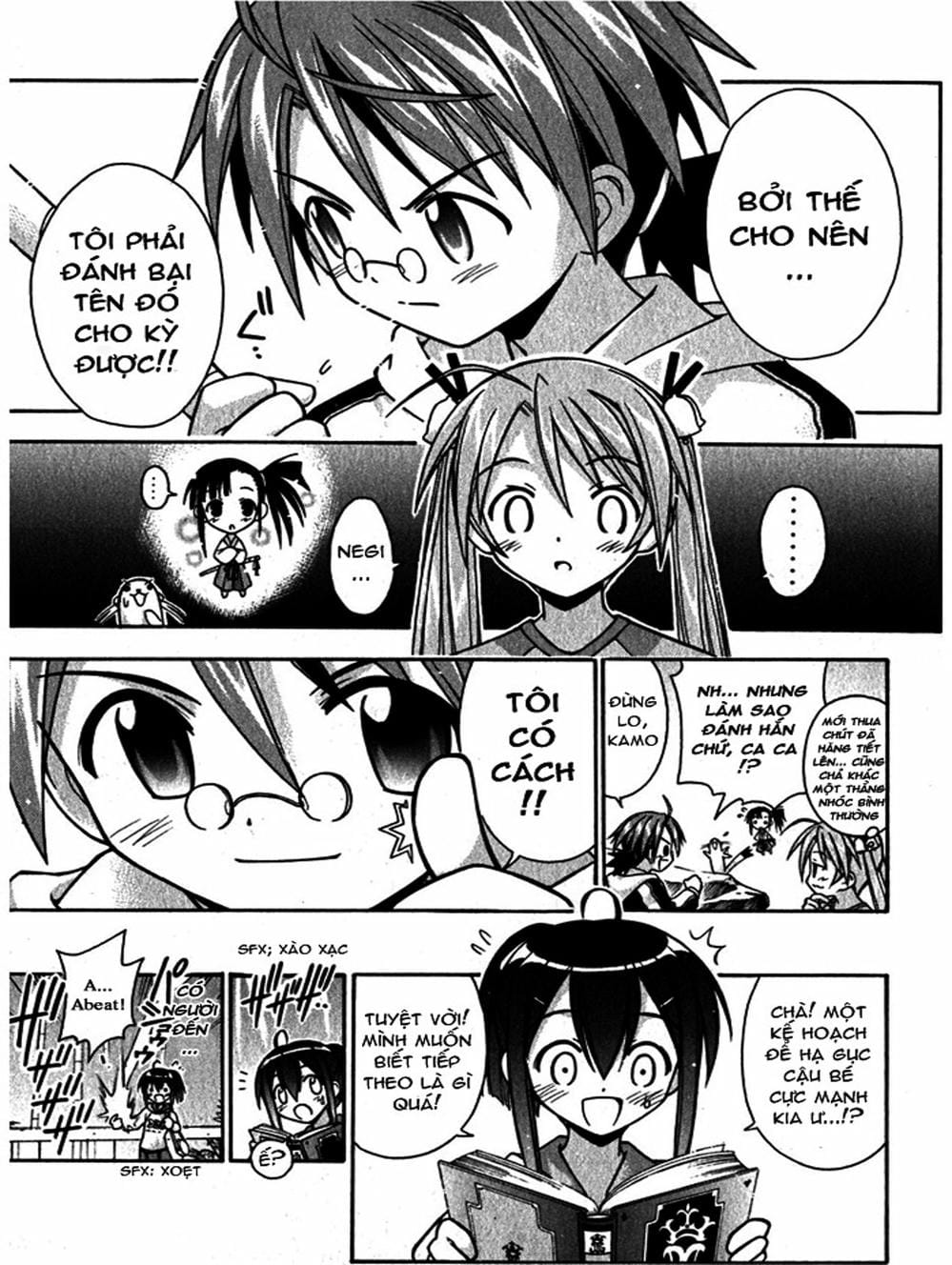 Truyện Tranh Pháp Sư Tí Hon Negima - Mahou Sensei Negima! trang 10
