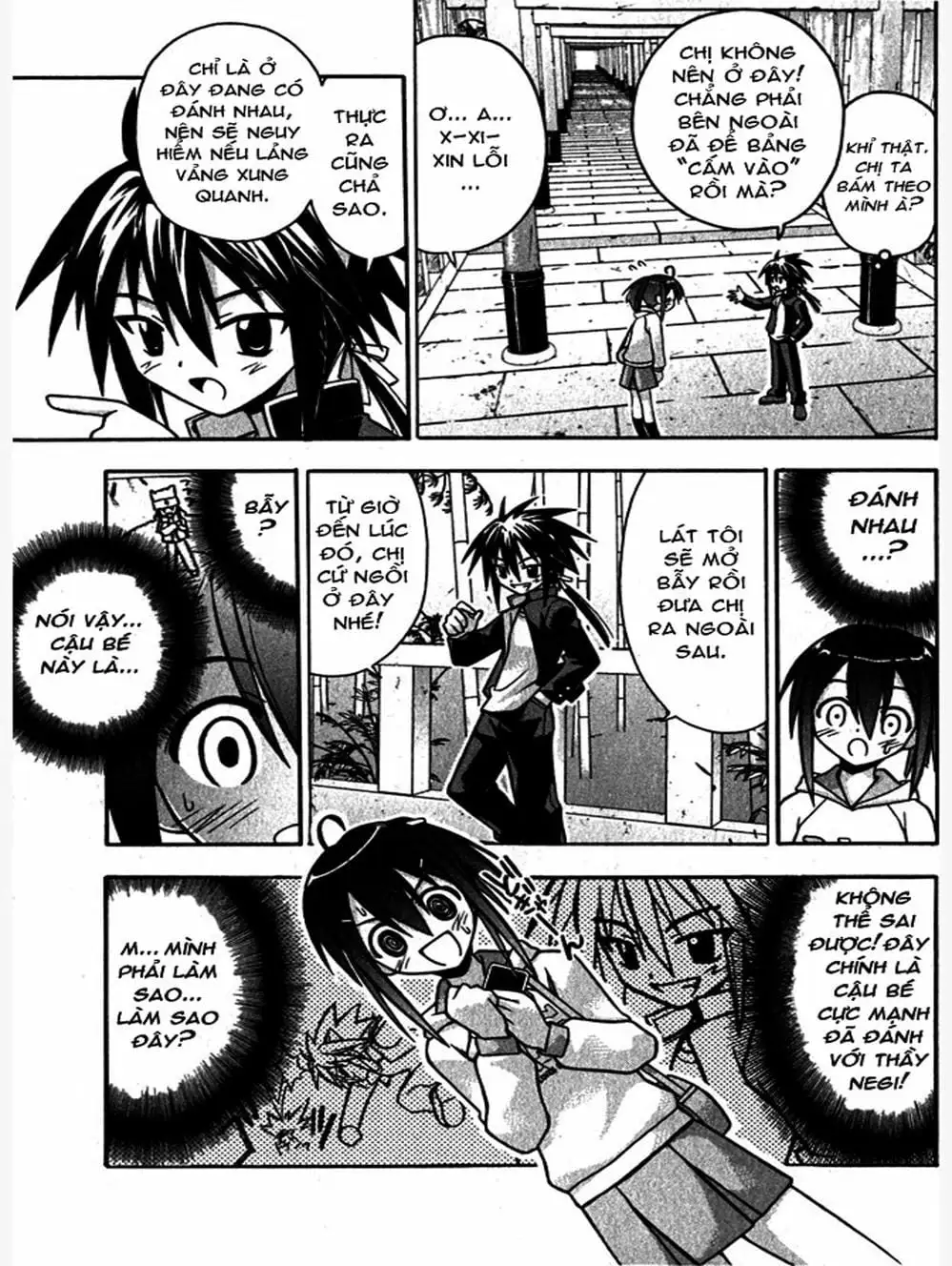 Truyện Tranh Pháp Sư Tí Hon Negima - Mahou Sensei Negima! trang 10