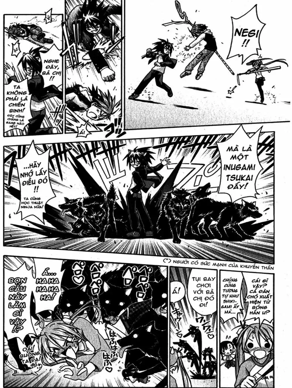 Truyện Tranh Pháp Sư Tí Hon Negima - Mahou Sensei Negima! trang 10