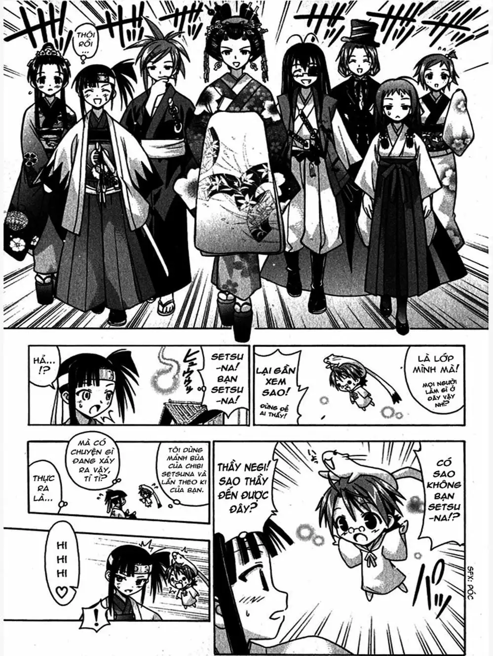 Truyện Tranh Pháp Sư Tí Hon Negima - Mahou Sensei Negima! trang 10