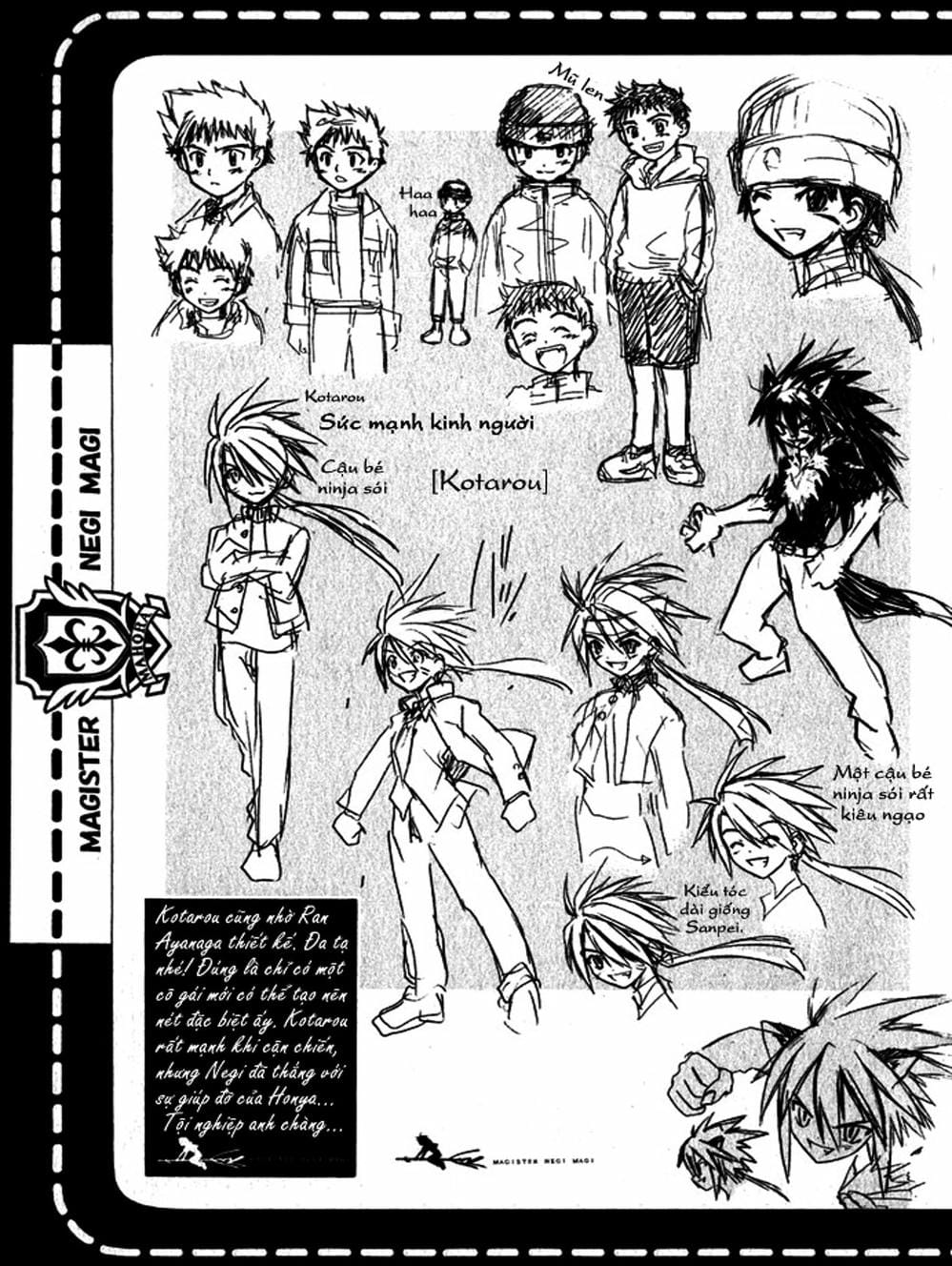 Truyện Tranh Pháp Sư Tí Hon Negima - Mahou Sensei Negima! trang 10