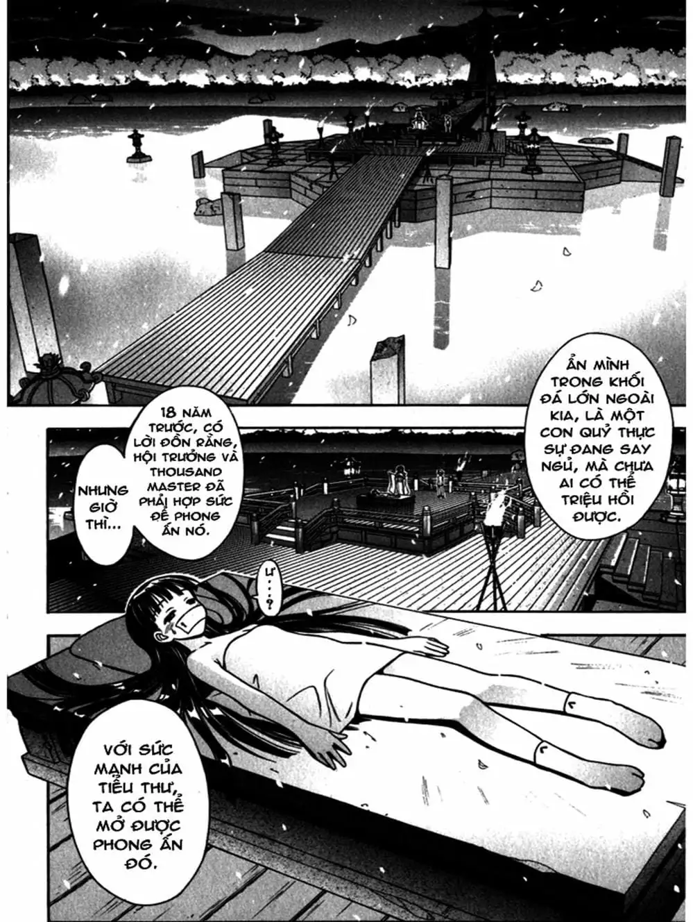 Truyện Tranh Pháp Sư Tí Hon Negima - Mahou Sensei Negima! trang 10