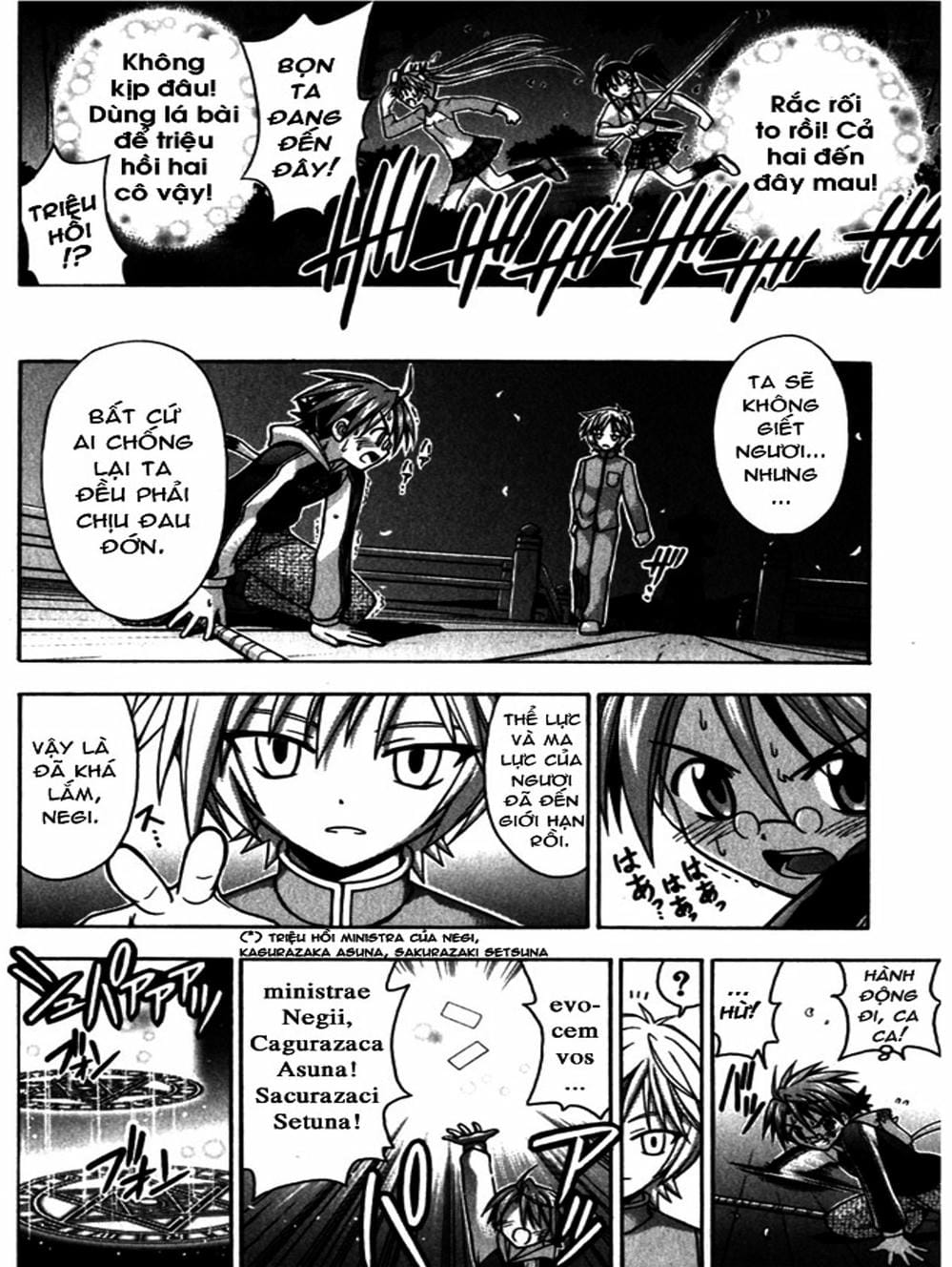 Truyện Tranh Pháp Sư Tí Hon Negima - Mahou Sensei Negima! trang 10