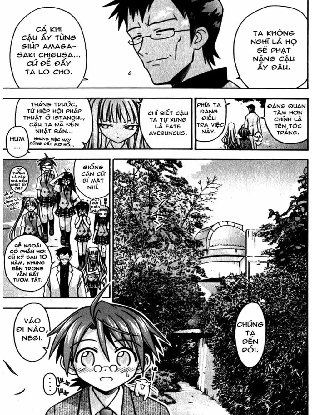 Truyện Tranh Pháp Sư Tí Hon Negima - Mahou Sensei Negima! trang 10