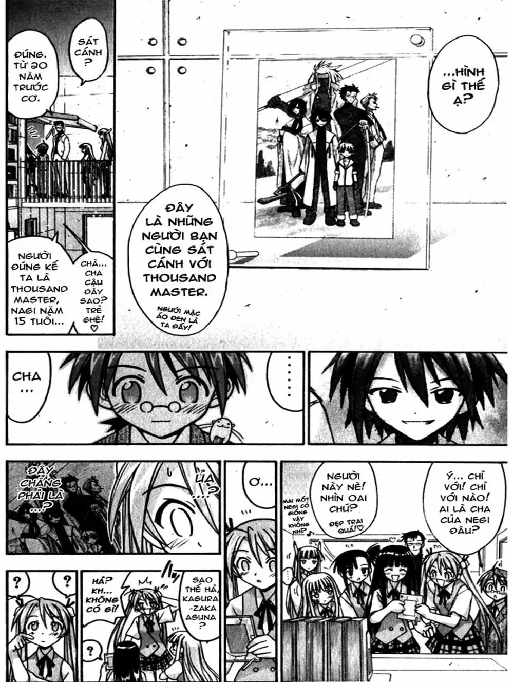 Truyện Tranh Pháp Sư Tí Hon Negima - Mahou Sensei Negima! trang 10