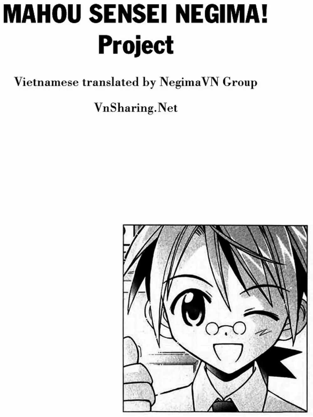 Truyện Tranh Pháp Sư Tí Hon Negima - Mahou Sensei Negima! trang 10