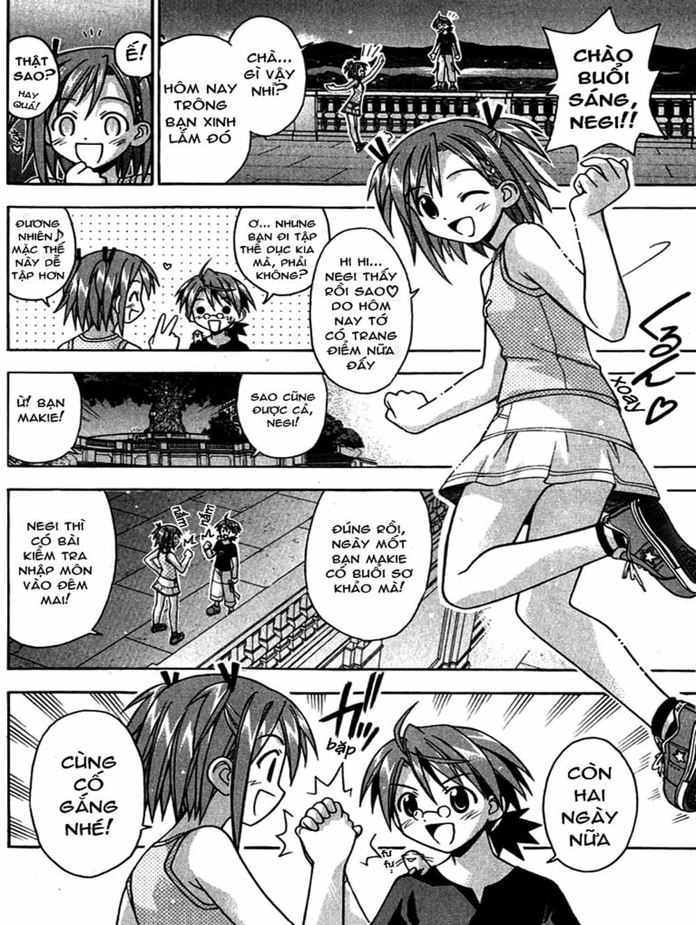 Truyện Tranh Pháp Sư Tí Hon Negima - Mahou Sensei Negima! trang 10