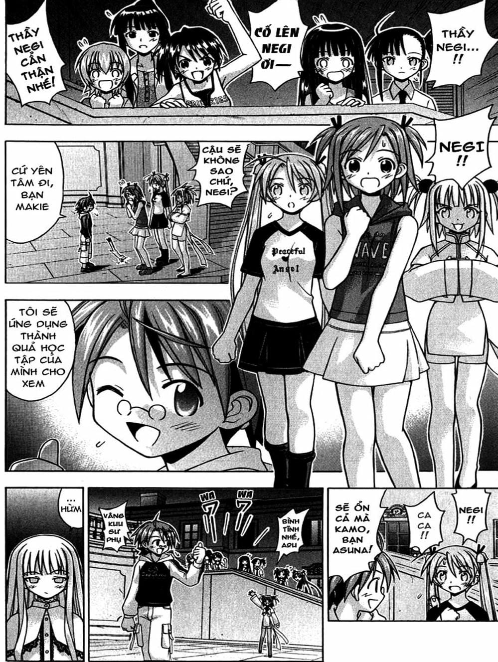 Truyện Tranh Pháp Sư Tí Hon Negima - Mahou Sensei Negima! trang 10