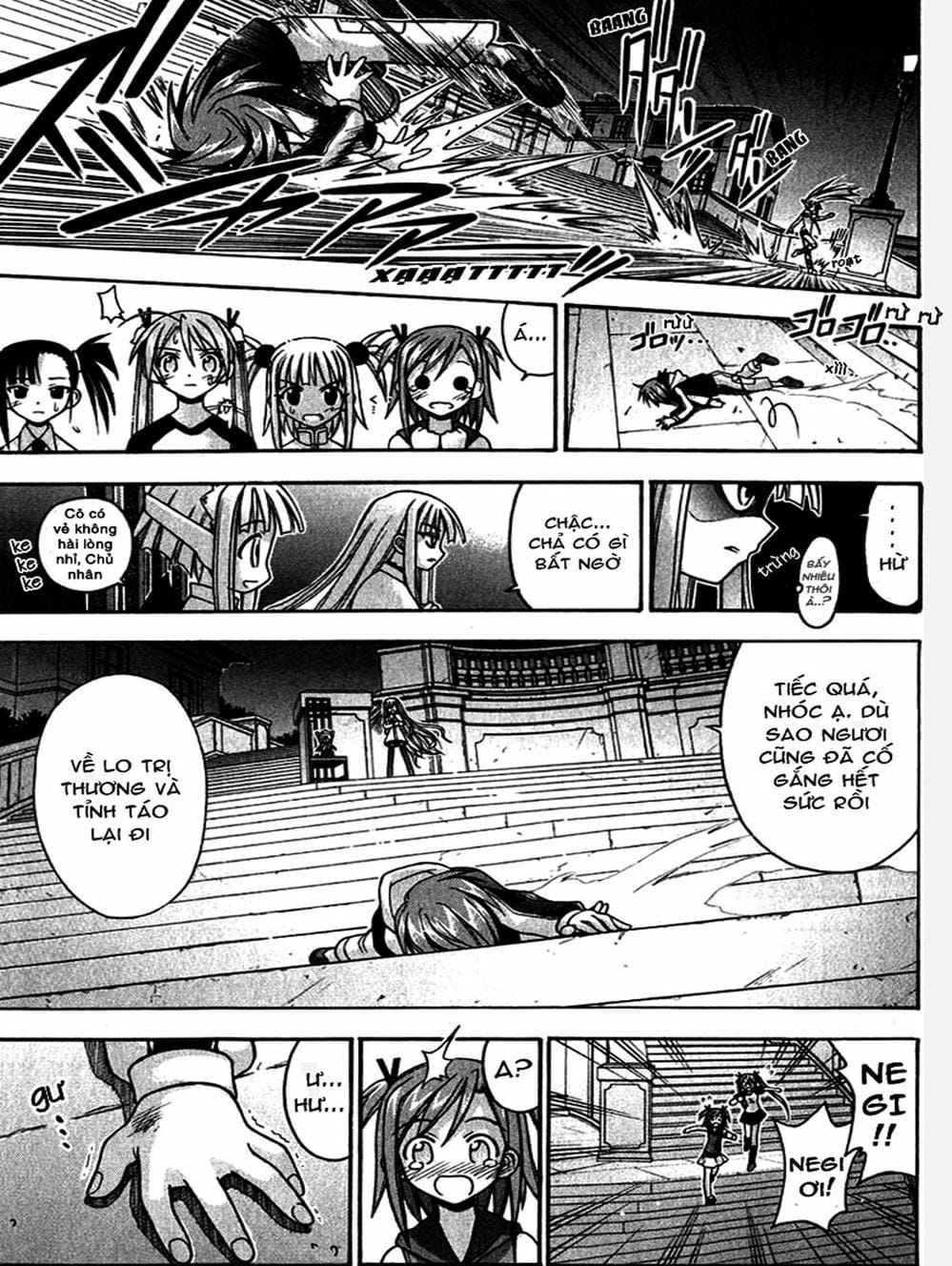 Truyện Tranh Pháp Sư Tí Hon Negima - Mahou Sensei Negima! trang 10