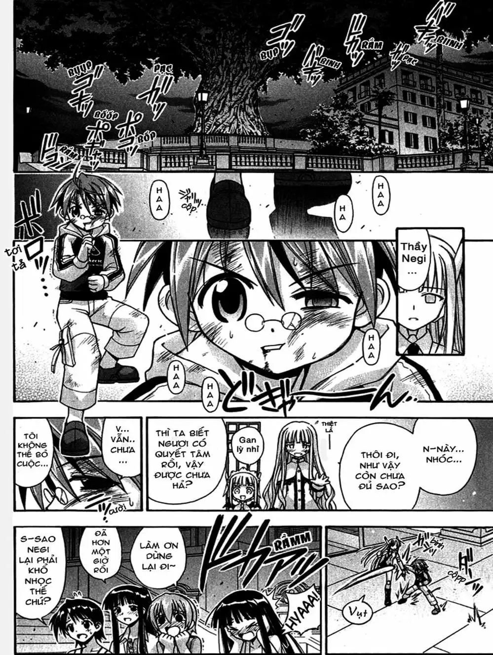 Truyện Tranh Pháp Sư Tí Hon Negima - Mahou Sensei Negima! trang 10