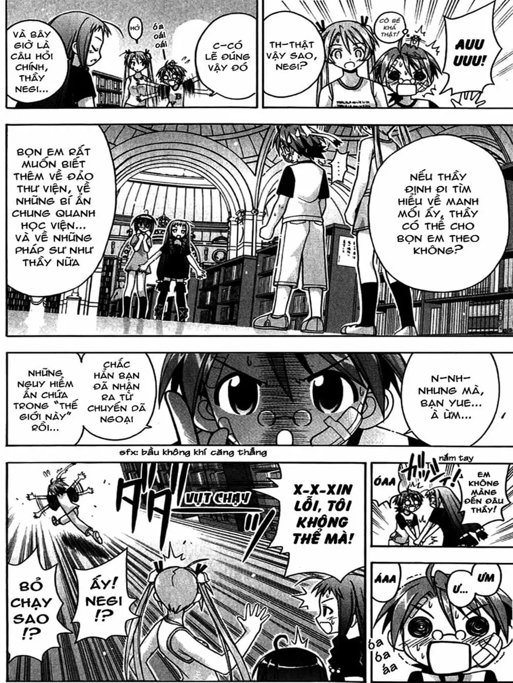 Truyện Tranh Pháp Sư Tí Hon Negima - Mahou Sensei Negima! trang 10