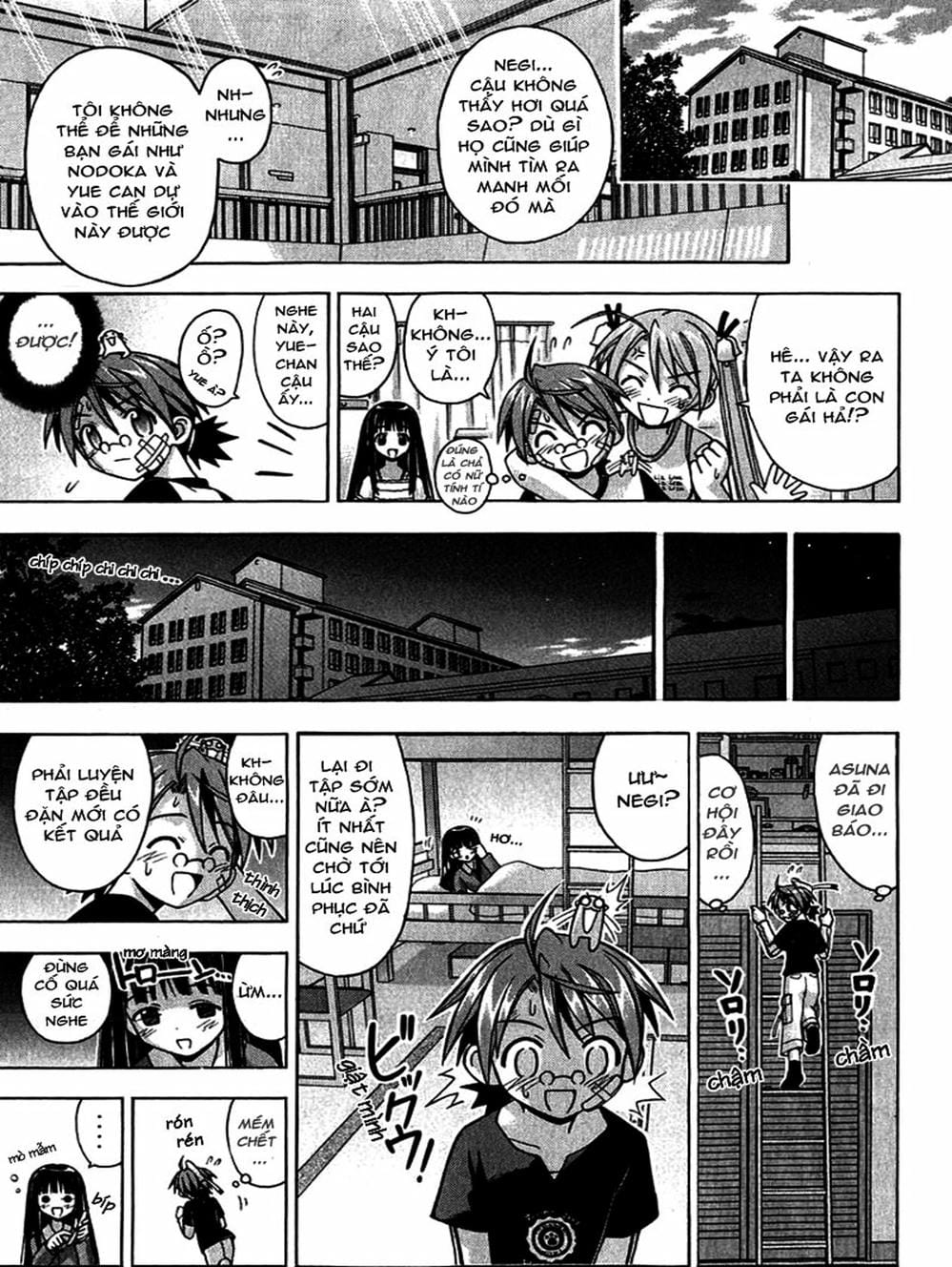 Truyện Tranh Pháp Sư Tí Hon Negima - Mahou Sensei Negima! trang 10