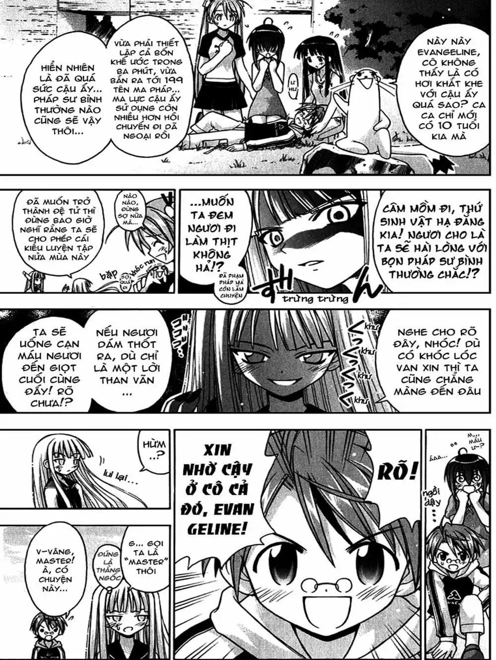 Truyện Tranh Pháp Sư Tí Hon Negima - Mahou Sensei Negima! trang 10