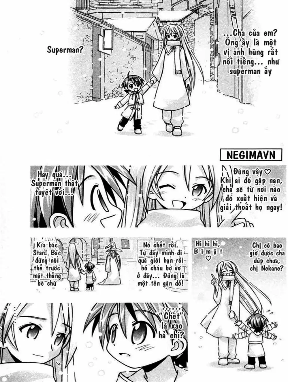 Truyện Tranh Pháp Sư Tí Hon Negima - Mahou Sensei Negima! trang 10