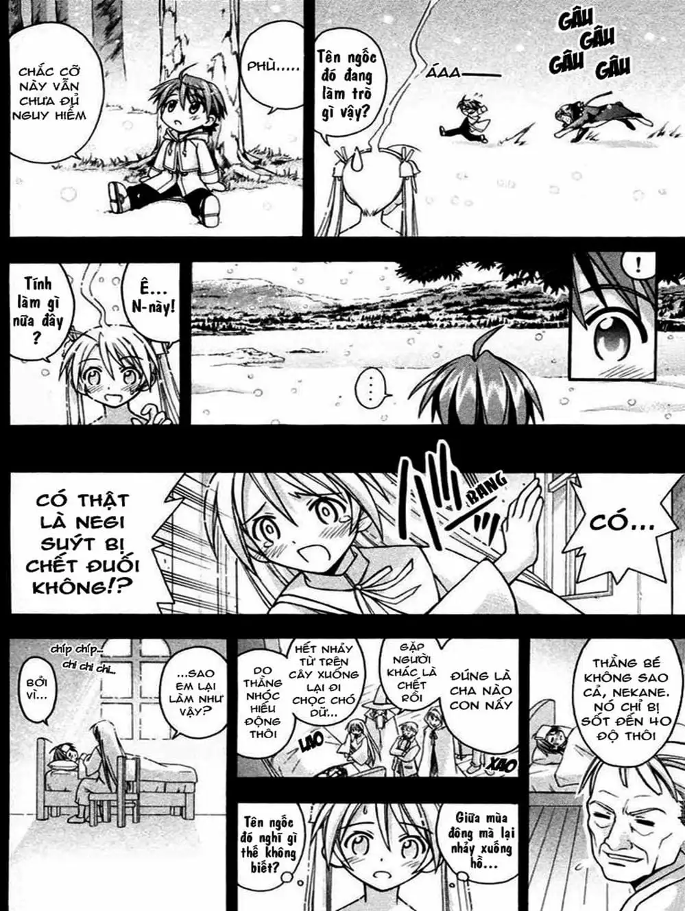 Truyện Tranh Pháp Sư Tí Hon Negima - Mahou Sensei Negima! trang 10