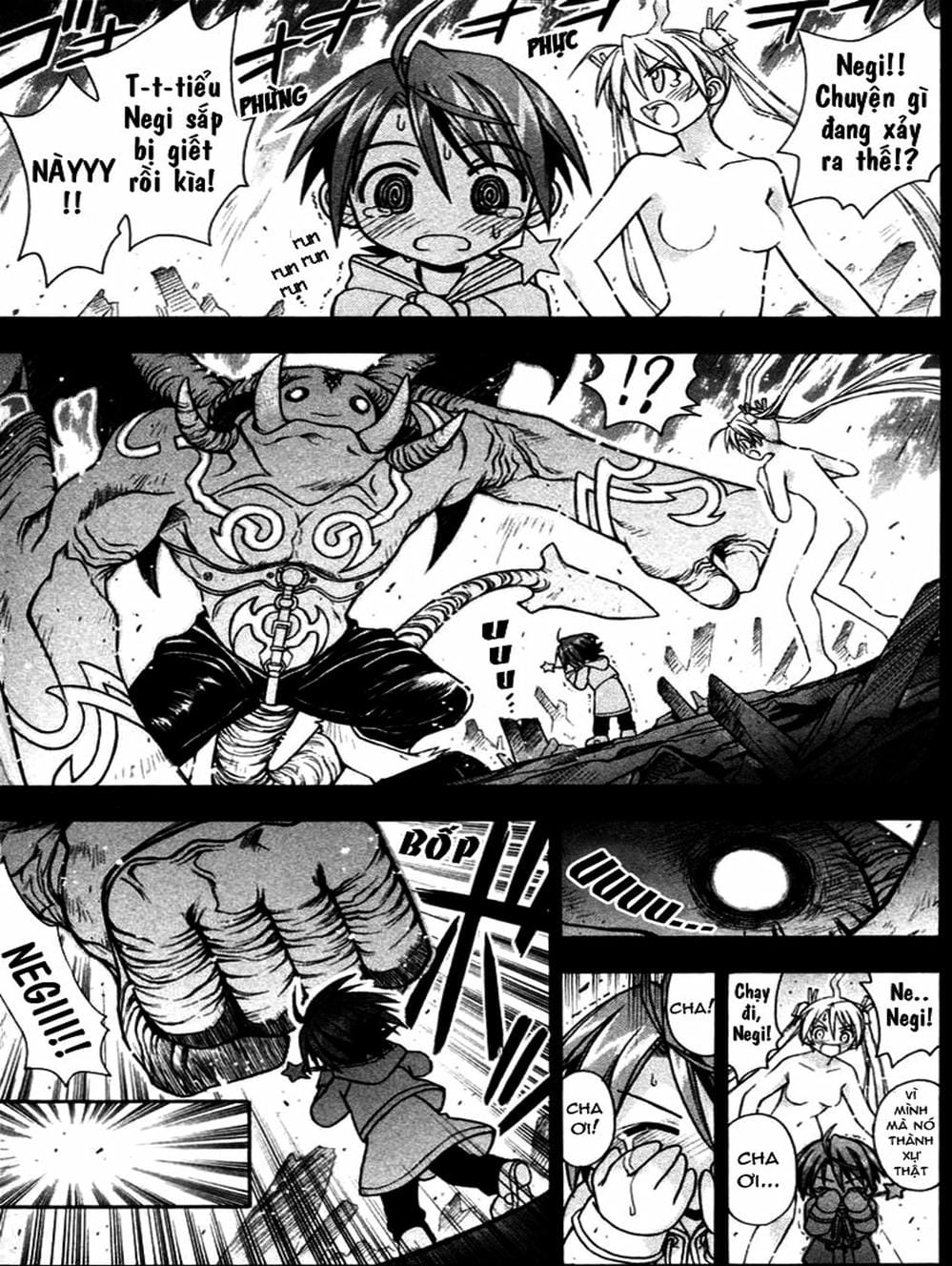 Truyện Tranh Pháp Sư Tí Hon Negima - Mahou Sensei Negima! trang 10