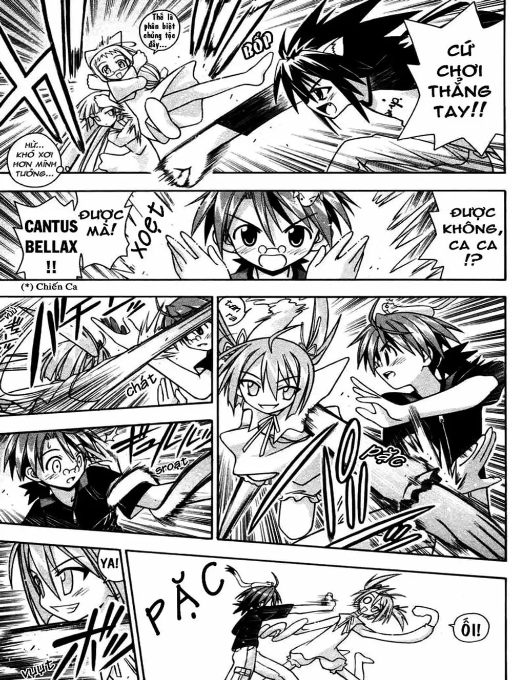 Truyện Tranh Pháp Sư Tí Hon Negima - Mahou Sensei Negima! trang 10