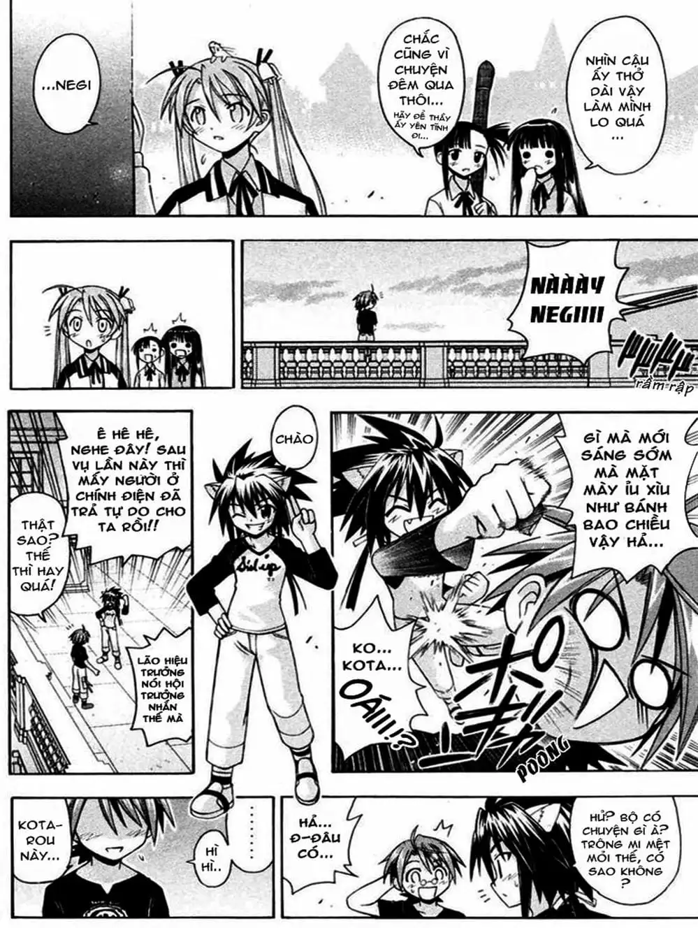 Truyện Tranh Pháp Sư Tí Hon Negima - Mahou Sensei Negima! trang 10