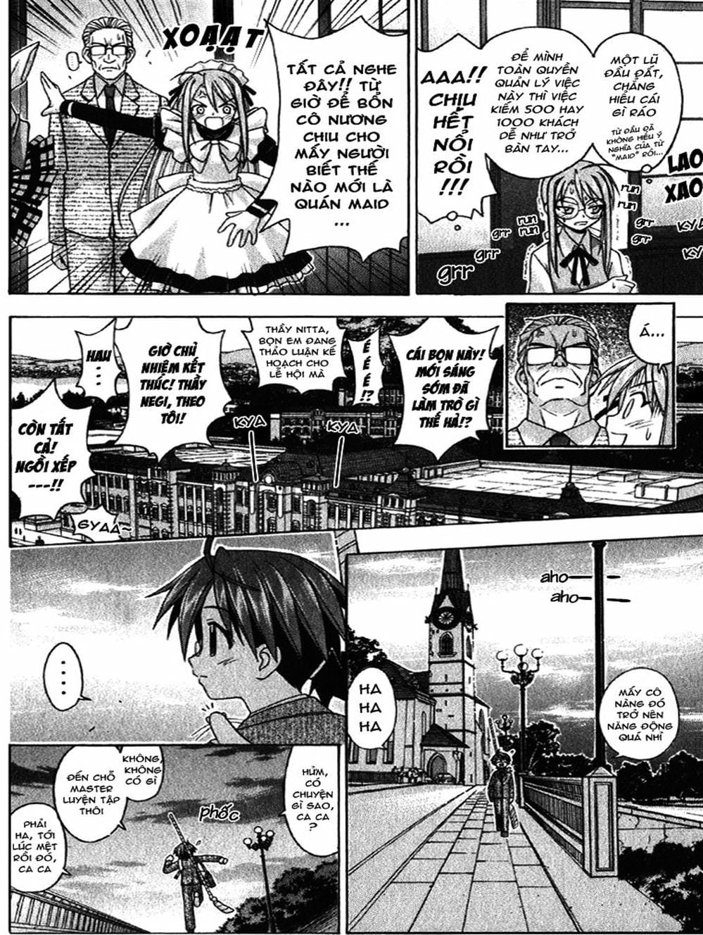 Truyện Tranh Pháp Sư Tí Hon Negima - Mahou Sensei Negima! trang 10