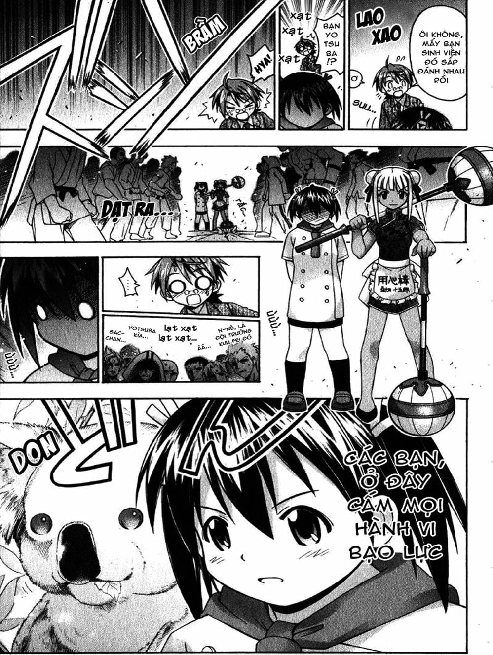 Truyện Tranh Pháp Sư Tí Hon Negima - Mahou Sensei Negima! trang 10