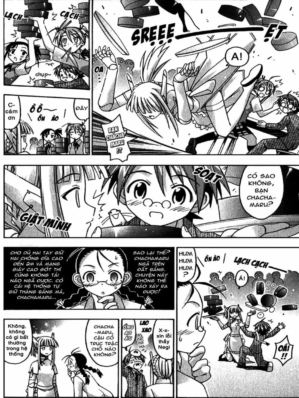 Truyện Tranh Pháp Sư Tí Hon Negima - Mahou Sensei Negima! trang 10