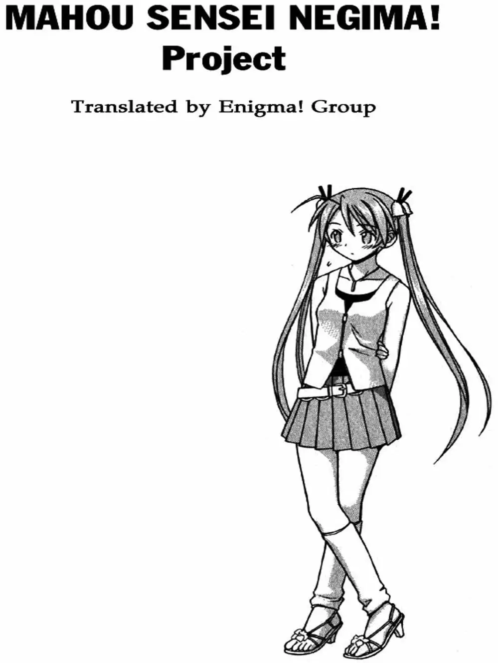 Truyện Tranh Pháp Sư Tí Hon Negima - Mahou Sensei Negima! trang 10