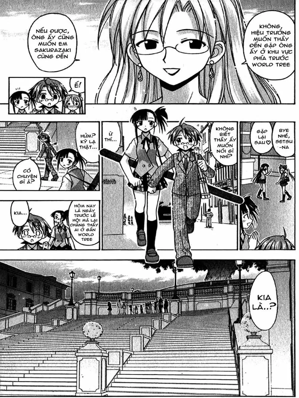 Truyện Tranh Pháp Sư Tí Hon Negima - Mahou Sensei Negima! trang 10
