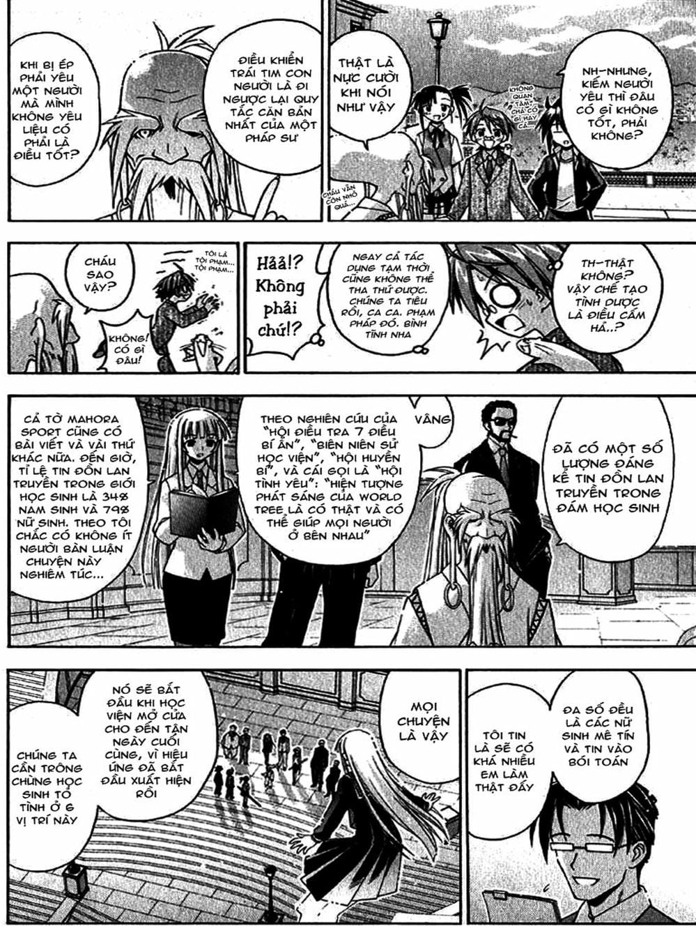 Truyện Tranh Pháp Sư Tí Hon Negima - Mahou Sensei Negima! trang 10