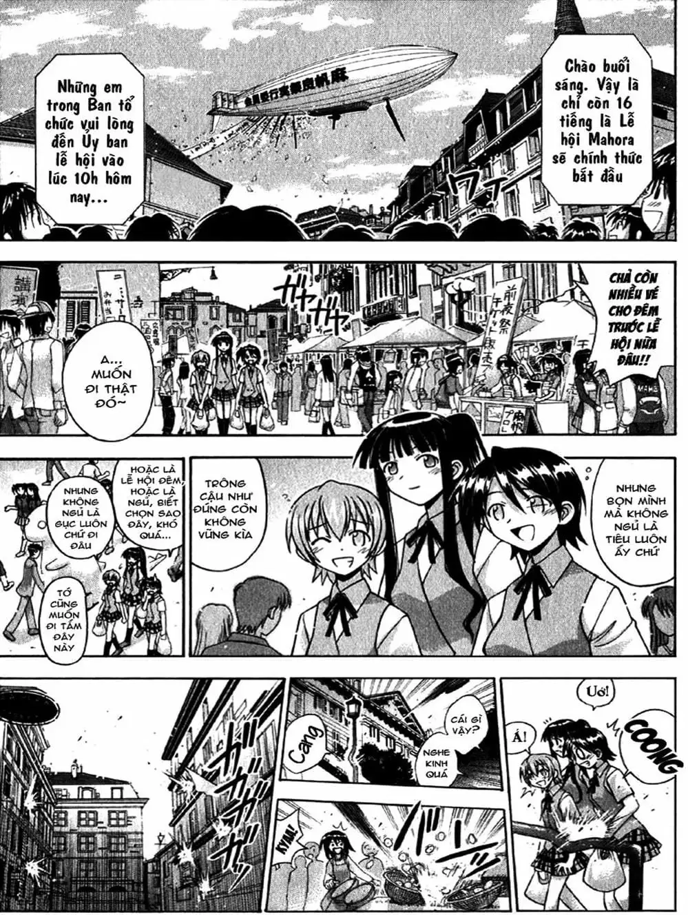 Truyện Tranh Pháp Sư Tí Hon Negima - Mahou Sensei Negima! trang 10