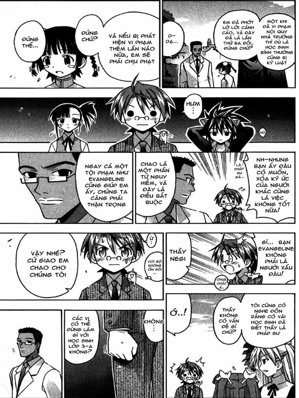 Truyện Tranh Pháp Sư Tí Hon Negima - Mahou Sensei Negima! trang 10